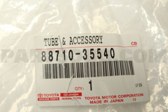 8871035540 TUBE ASSY, AIRCONDITIONER