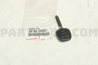 8978526020 TRANSMITTER, TRANSPONDER KEY MASTE