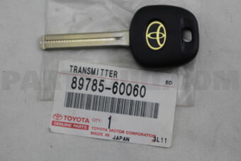 8978560060 TRANSMITTER, TRANSPONDER KEY MASTE