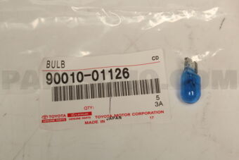 9001001126 Toyota BULB, OUTER MIRROR LAMP ASSY