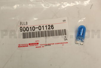 9001001126 Toyota BULB, OUTER MIRROR LAMP ASSY