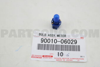 9001006029 BULB, COMBINATION METER, NO.1
