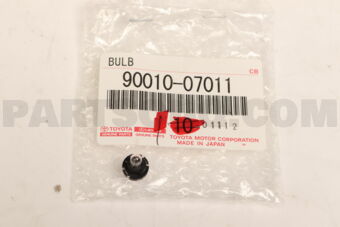9001007011 BULB, PASSENGER SEAT BELT WARNING 