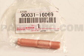 9003116069 Toyota BOLT, STUD(FOR EXHAUST MANIFOLD TO CYLINDER HEAD)