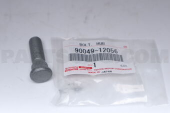 9004912056 Toyota BOLT, HUB (FOR FRONT AXLE), RH/LH