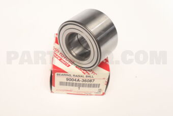 9004A36087 Toyota BEARING (FOR FRONT AXLE HUB)