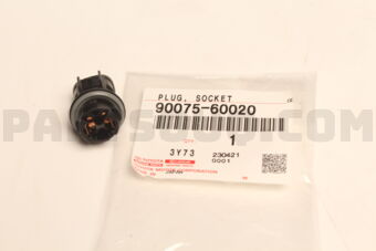 9007560020 Toyota SOCKET PLUG, REAR SIDE MARKER LAMP