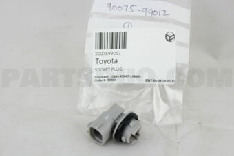 9007599012 SOCKET & WIRE SUB-ASSY, REAR SIDE 