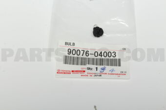 9007604003 BULB, COMBINATION METER, NO.1