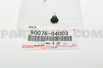 9007604003 BULB, COMBINATION METER, NO.1