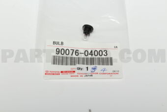 9007604003 BULB, COMBINATION METER, NO.1