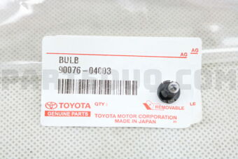 9007604003 BULB, COMBINATION METER, NO.1
