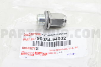 9008494002 NUT, HUB (FOR AXLE)