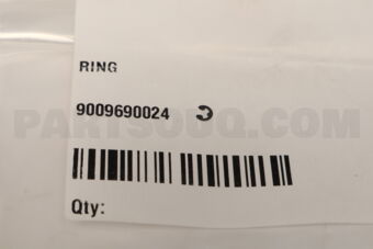 9009690024 RING, O(FOR STOPPER LEVER)