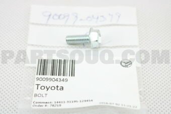 9009904349 BOLT, MAGNET CLUTCH SETTING