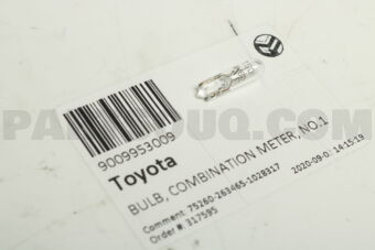 9009953009 BULB, COMBINATION METER, NO.1