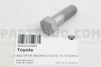 9010112060 BOLT(FOR BACKING PLATE TO STEERING