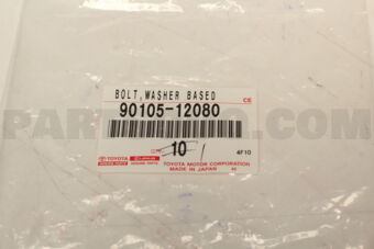 9010512080 Toyota BOLT, UPPER ARM SET