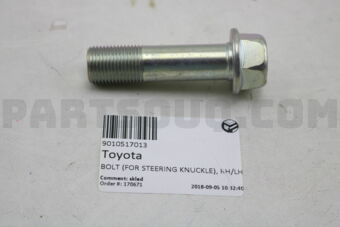 9010517013 BOLT (FOR STEERING KNUCKLE), RH/LH