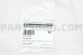 9010908098 BOLT(FOR REAR DISC BRAKE CYLINDER 