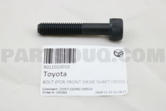 9011010015 BOLT (FOR FRONT DRIVE SHAFT CROSS 