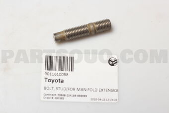 9011610058 BOLT, STUD(FOR MANIFOLD EXTENSION)