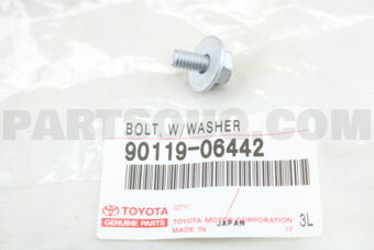 9011906442 BOLT, W/WASHER