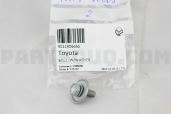 9011906665 BOLT, W/WASHER