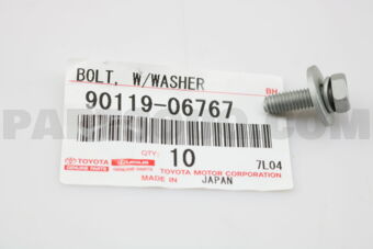 9011906767 BOLT, W/WASHER