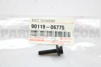 9011906775 BOLT, W/WASHER