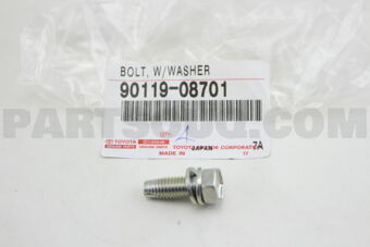 9011908701 BOLT, W/WASHER