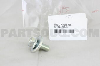 9011910843 BOLT, W/WASHER