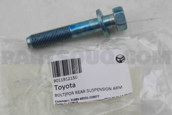 9011912150 BOLT(FOR REAR SUSPENSION ARM)