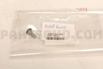 9014860022 Toyota SCREW, HEX LOBU