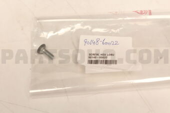 9014860022 Toyota SCREW, HEX LOBU
