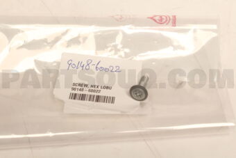 9014860022 Toyota SCREW, HEX LOBU