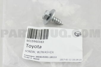 9015960383 SCREW, W/WASHER
