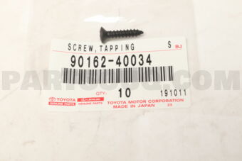 9016240034 SCREW, OVAL