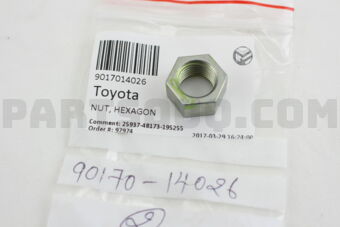 9017014026 NUT(FOR FRONT SUPPORT TO FRONT SHO