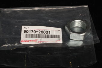 9017026001 NUT (FOR FRONT AXLE SHAFT), RH/LH