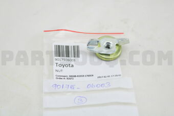 9017506003 NUT, AIR CLEANER CASE