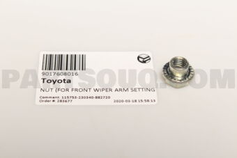 9017608016 NUT (FOR FRONT WIPER ARM SETTING)