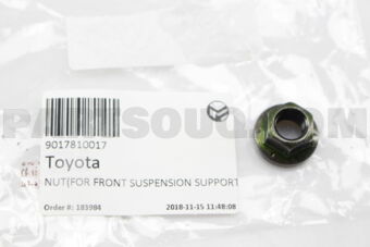 9017810017 NUT(FOR FRONT SUSPENSION SUPPORT)