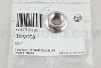 9017910183 NUT(FOR FRONT STABILIZER LINK)