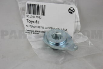 9017912062 NUT(FOR REAR SUSPENSION ARM)
