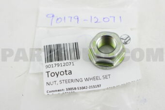 9017912071 NUT, STEERING WHEEL SET