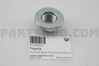9017922029 NUT (FOR DRIVE PINION COMPANION FL