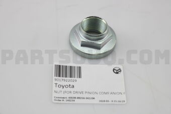 9017922029 NUT (FOR DRIVE PINION COMPANION FL