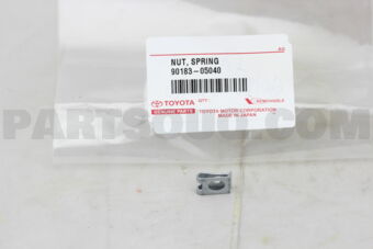 9018305040 NUT, SPRING