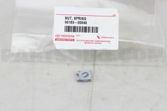 9018305040 NUT, SPRING